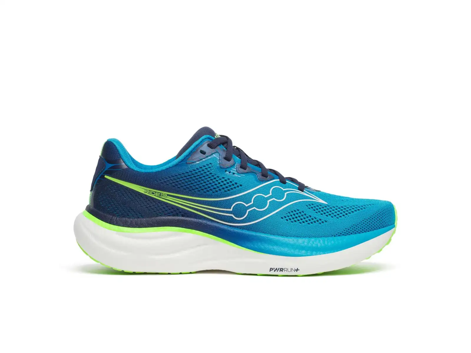 Saucony Ride 19 męskie buty do biegania Cobalt/Slime