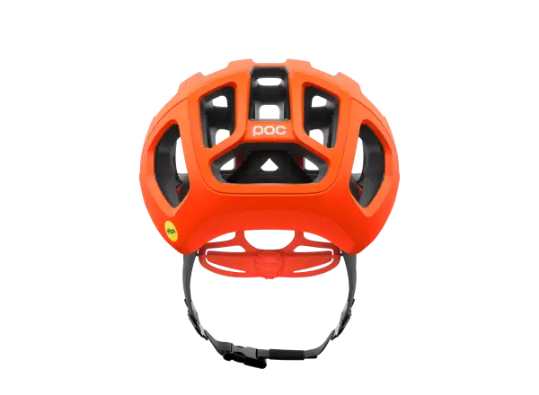 POC Ventral Air MIPS szosowy kask Fluorescent Orange Matt