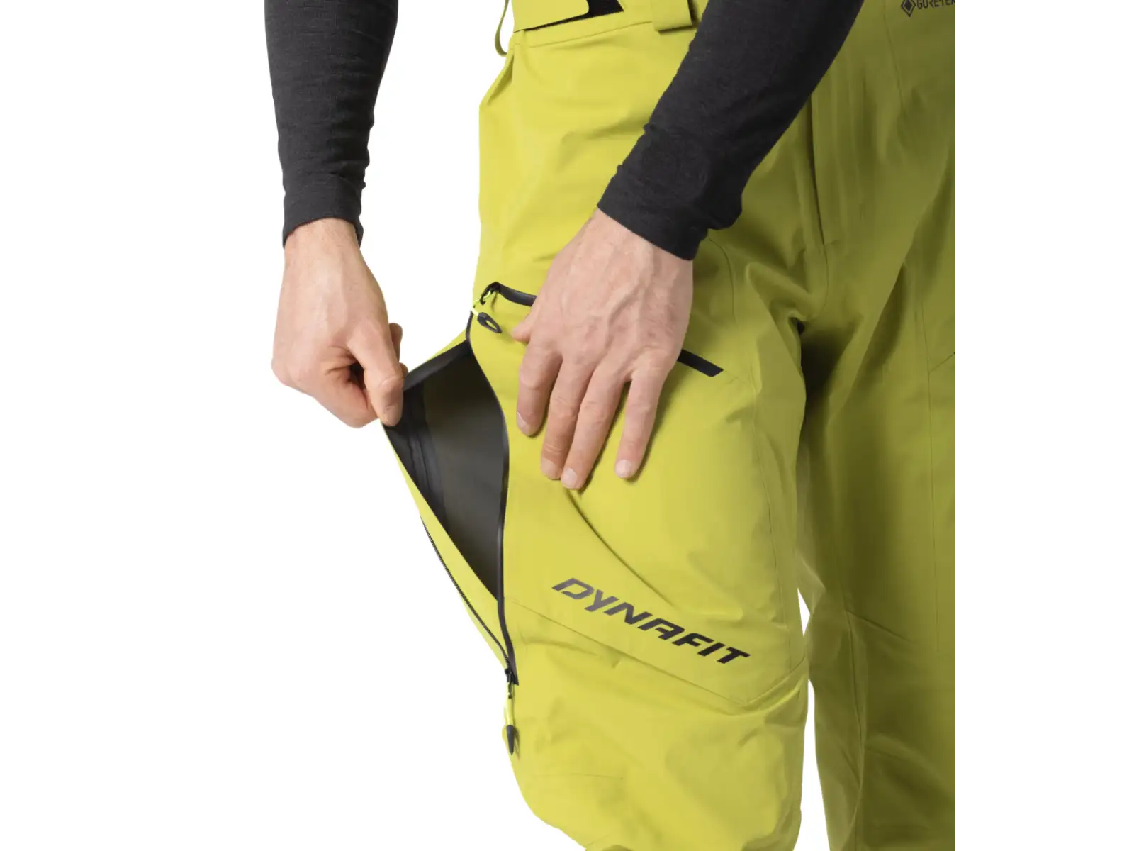Dynafit Ridge Gore-Tex męskie spodnie Golden Lime