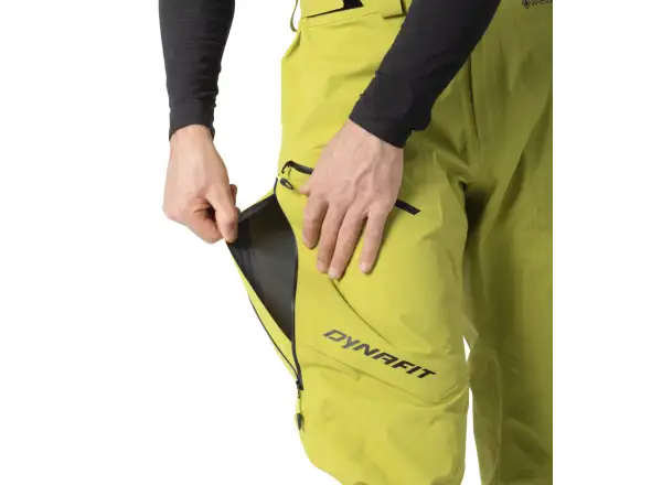 Dynafit Ridge Gore-Tex męskie spodnie Golden Lime