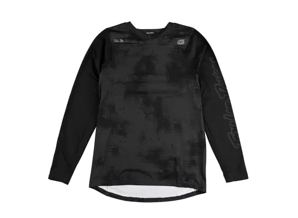 Troy Lee Designs Skyline Chill męska koszulka z długim rękawem Scattered Carbon