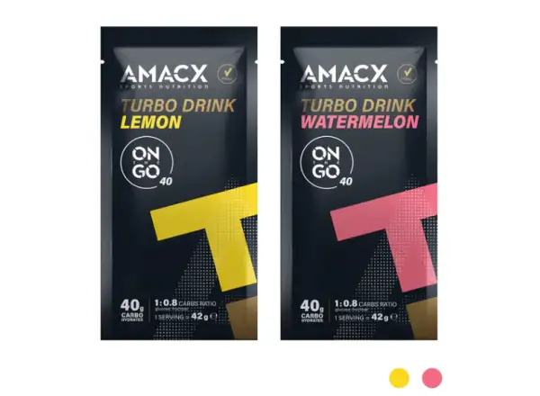 Amacx Turbo Drink On the Go napój jonowy 42 g Lemon