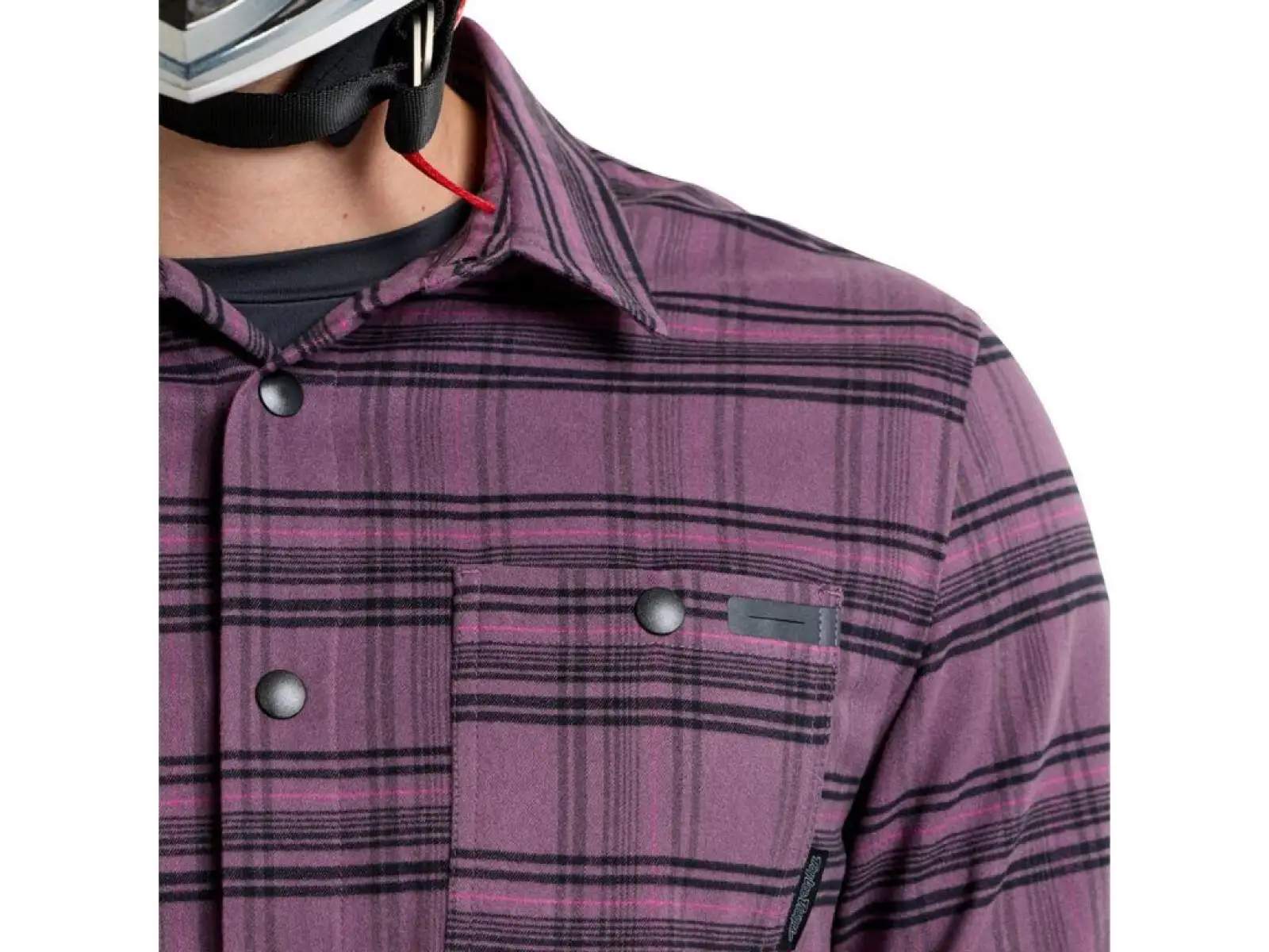 Troy Lee Designs Grind Flannel męska koszula Plaid Deep Purple
