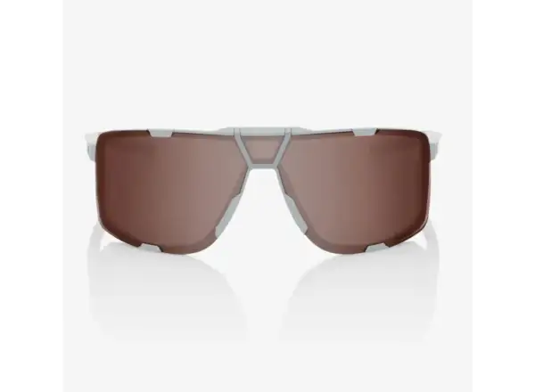 100% Eastcraft okulary Soft Tact Cool Grey/HiPER Crimson Silver Mirror Lens
