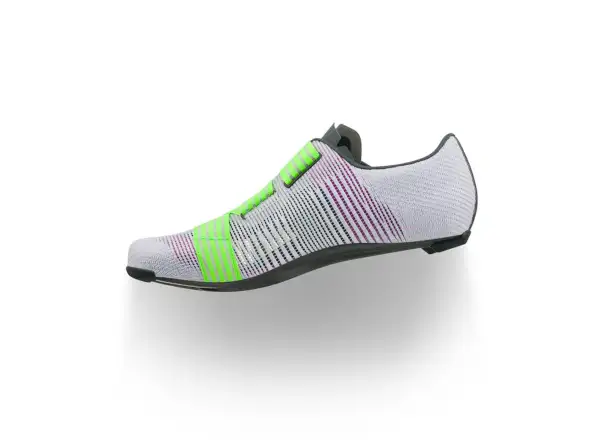Fizik Vento Powerstrap Aeroweave szosowe buty kolarskie Light Violet/Neon Green