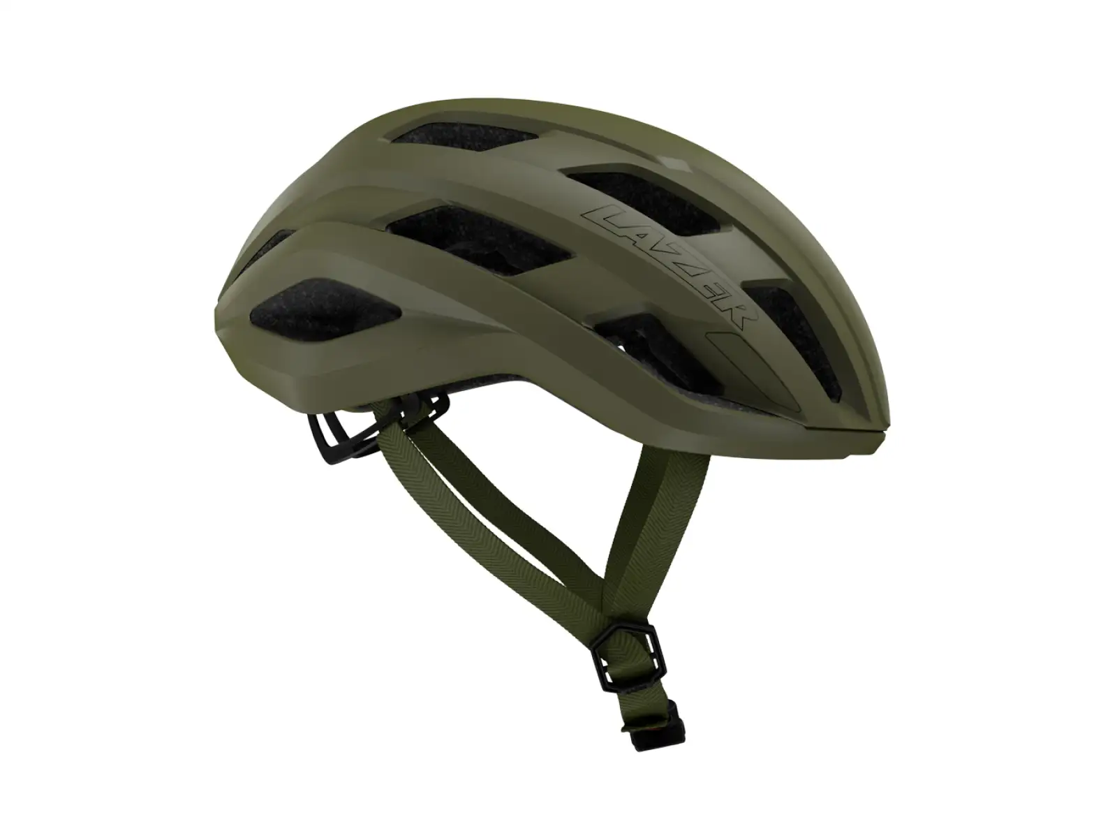 Lazer Strada KinetiCore kask matowa leśna zieleń