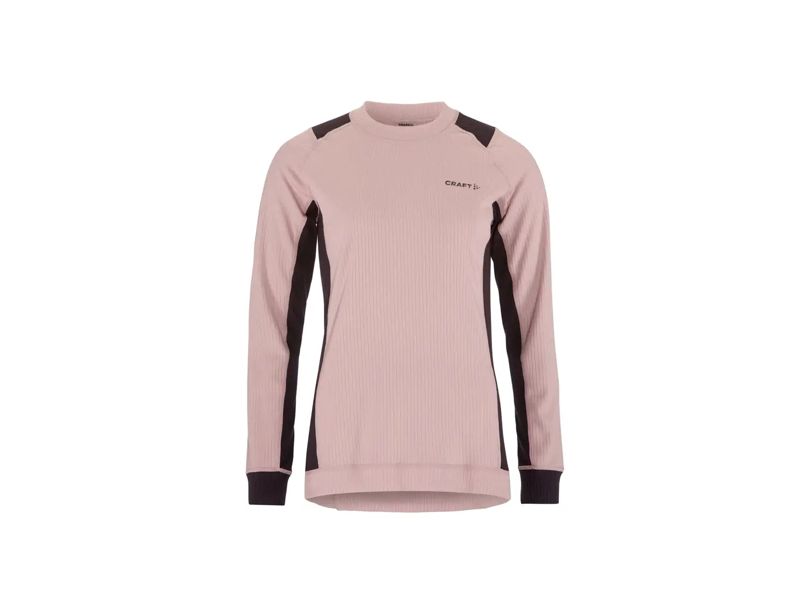 Craft Core Dry Baselayer damski zestaw koszulka długi rękaw+spodnie różowy
