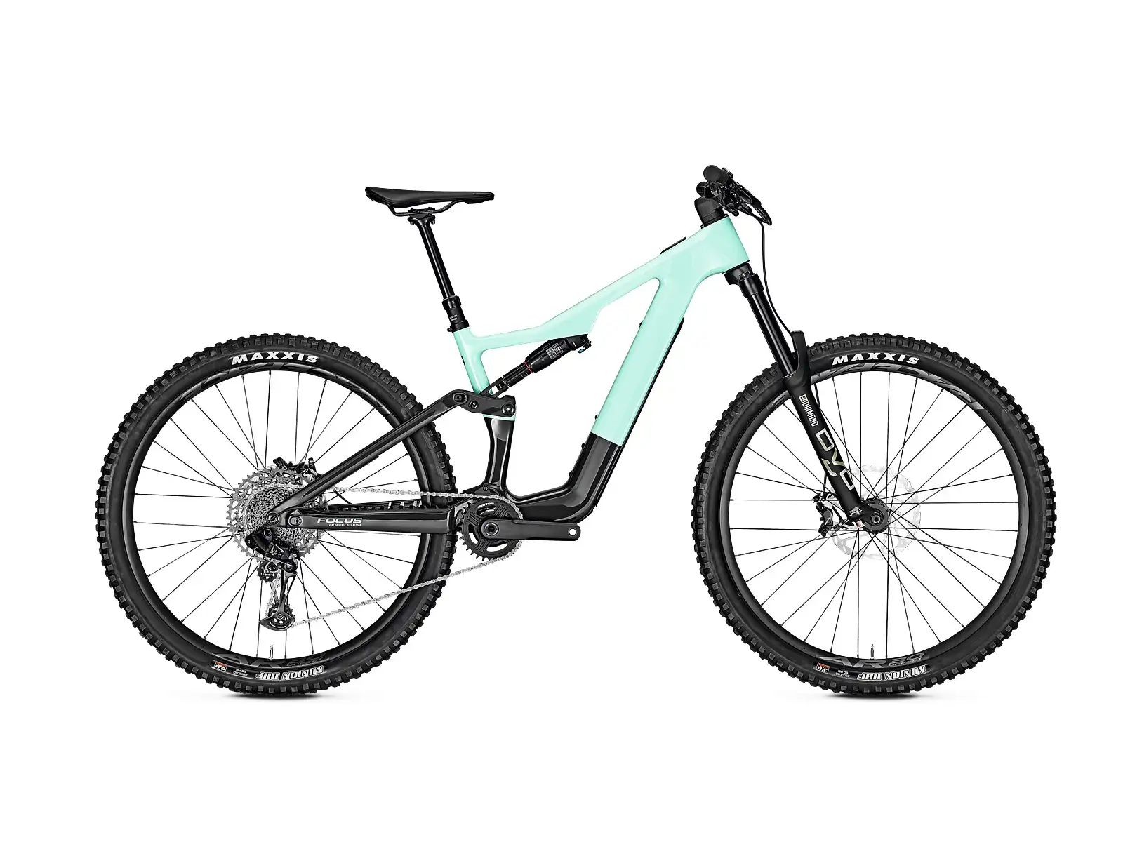 Focus JAM2 SL 8.7 DI 430Wh rower elektryczny górski Poolgreen / Carbon glossy