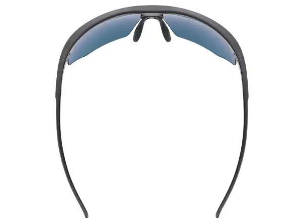 Uvex Aerios Okulary Black Matt / Mir. Red