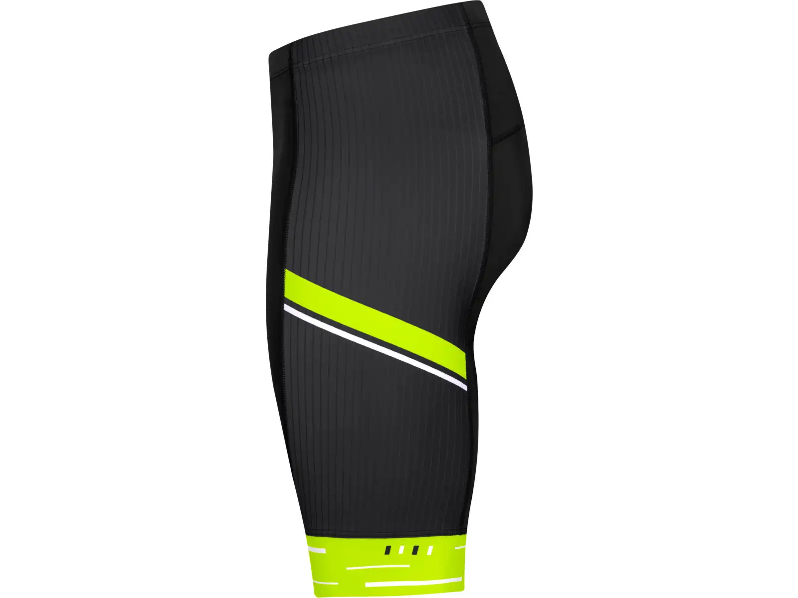 Etape Racing 2.0 męskie spodenki z wkładką czarna/żółta fluo