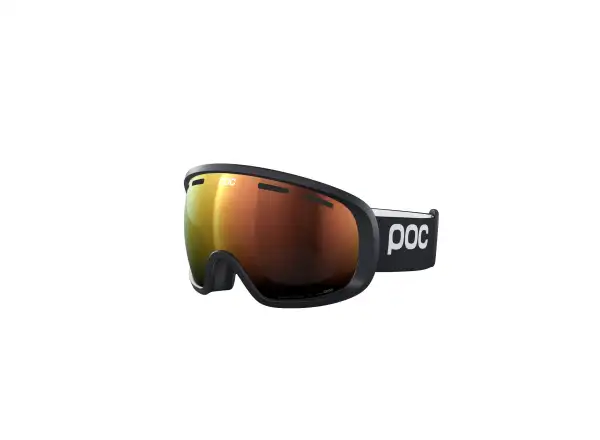 POC Fovea WF gogle narciarskie Uranium Black/Partly Sunny Orange