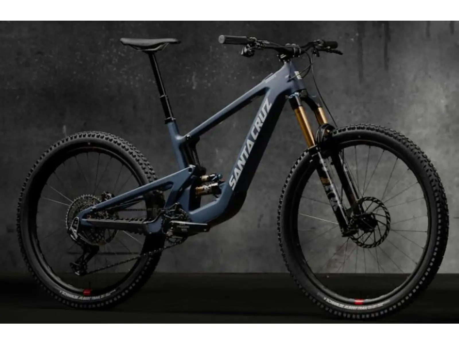Santa Cruz Heckler SL 1 C R rower elektryczny z pełnym zawieszeniem Matte Dark Blue