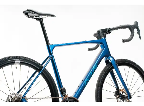 Isaac Kaon 105 Di2 2x12 gravel rower Saphire Blue