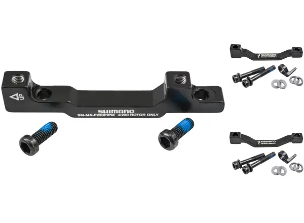 Shimano SM-MA-F220 adapter hamulca tarczowego 220 mm, P/PL2, przedni