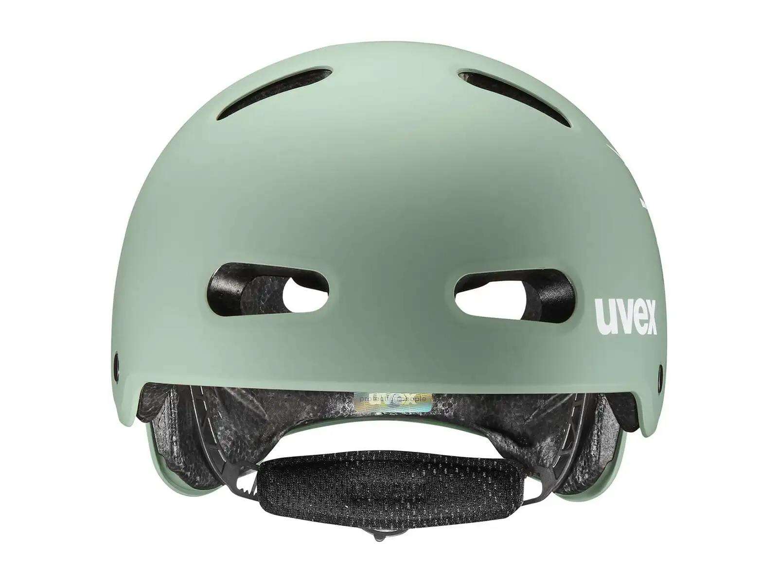Uvex Kid 4 Style kask dziecięcy Bam Moss Green/Papaya Matt
