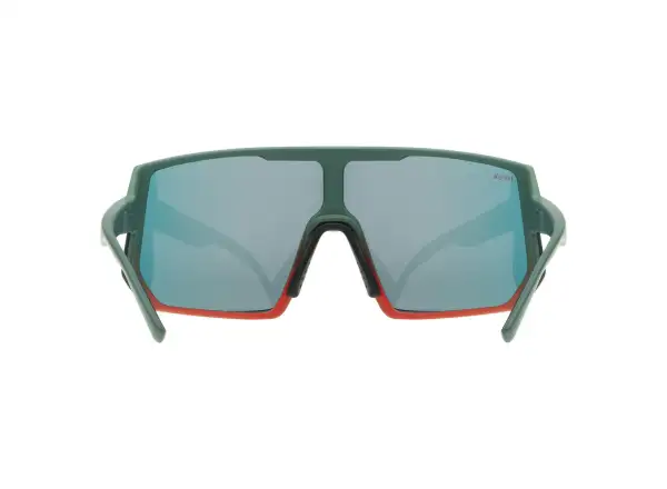 Uvex Sportstyle 235 okulary Moss Green Grapefruit Mat/Mirror Red (cat. 2)