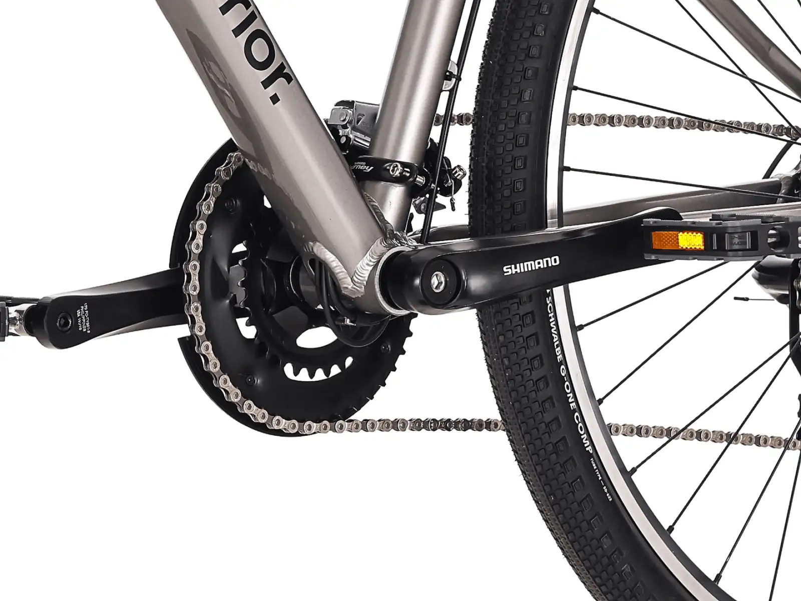 Superior Blox 6.0 rower trekkingowy Gloss Dark Chrome