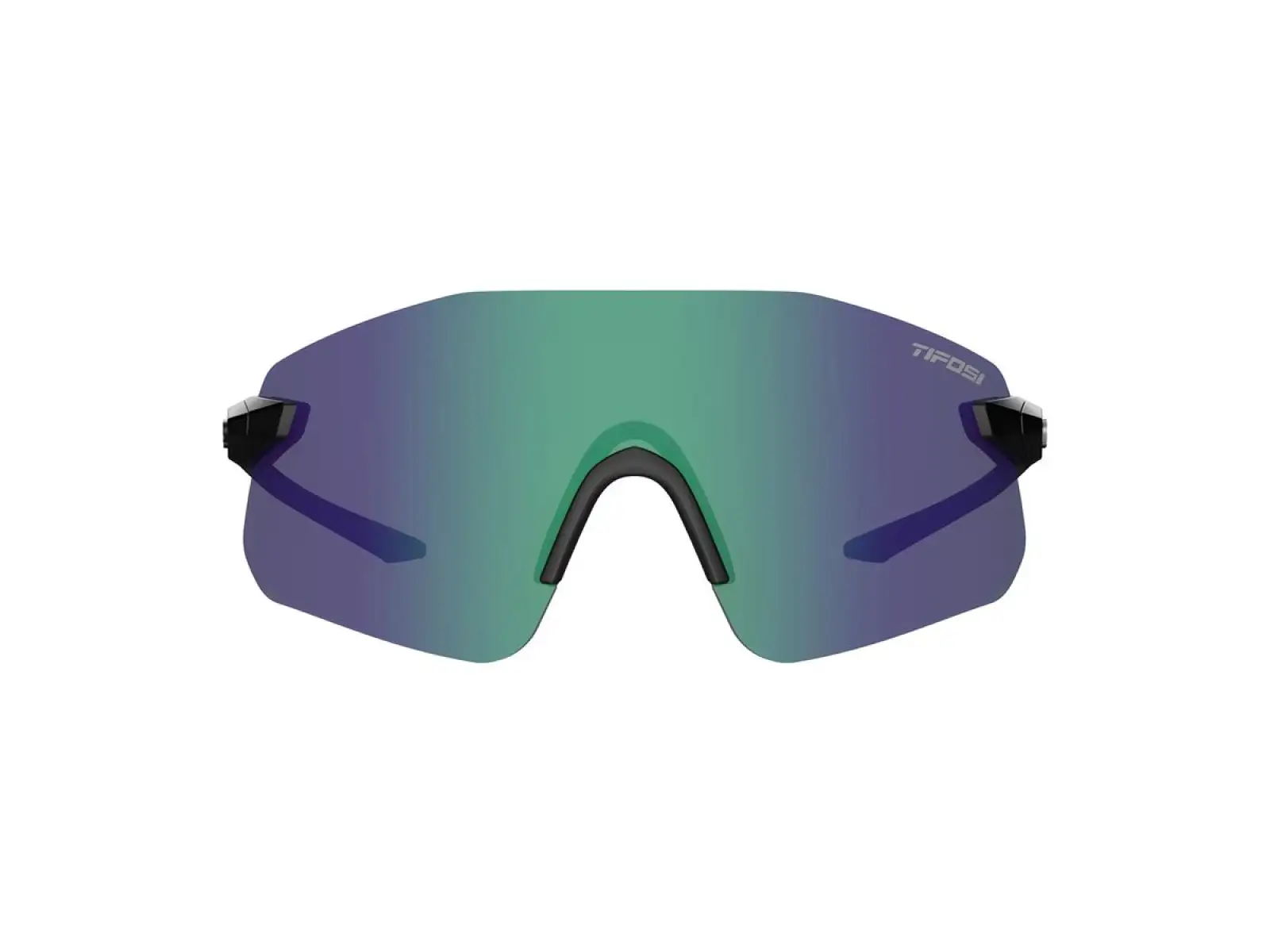Tifosi Vogel SL sportowe okulary Gloss Black/Smoke Green Mirror