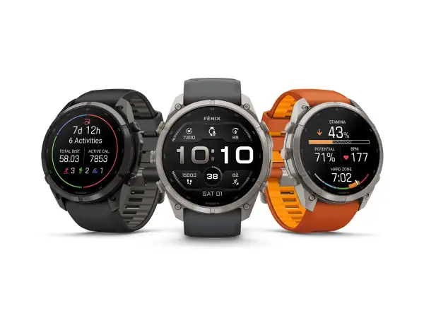 Garmin Fénix 9 Pro inReach 51 mm smartwatch  Titanium Autumn orange/Spark orange