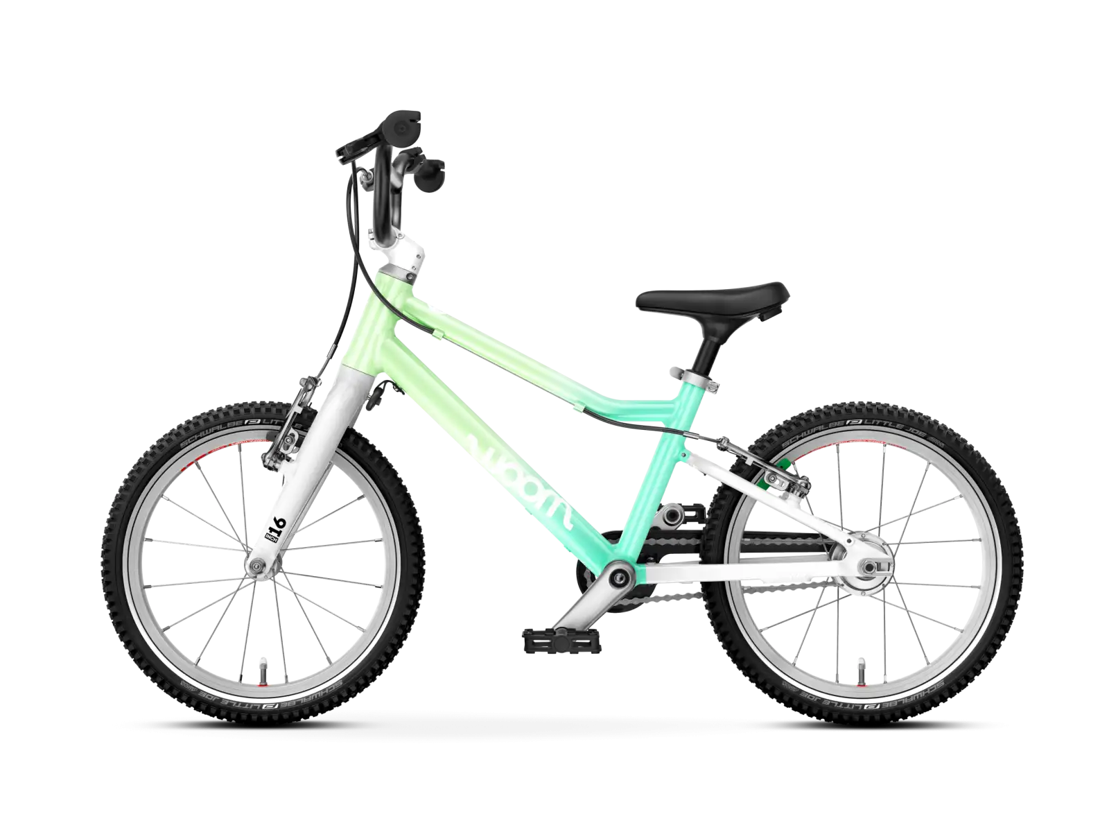 Woom GO 3 Automagic rower dziecięcy 16 Spearmint Crush Limited