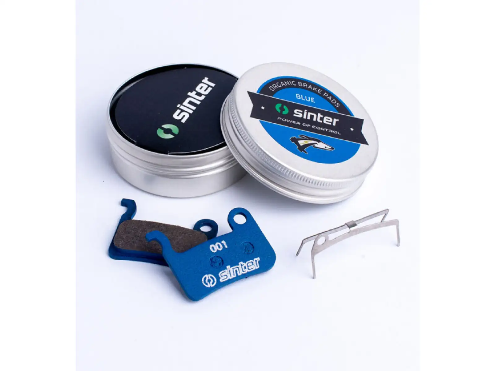 Sinter Shimano A Type klocki hamulcowe polimer niebieska