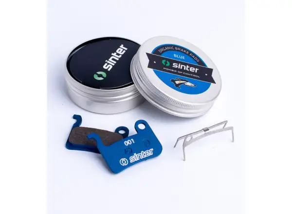 Sinter Shimano A Type klocki hamulcowe polimer niebieska