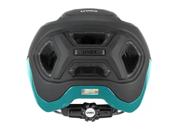 Uvex React kask Black/Teal Matt