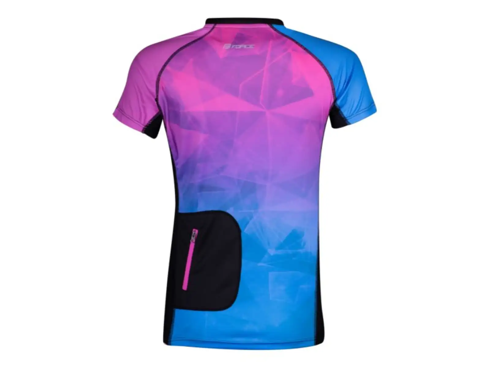Force Core damski MTB dres krótki rękaw różowa/niebieska