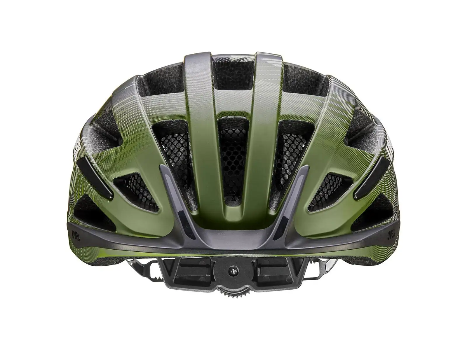Uvex Air Wing 2 CC kask dziecięcy Dark Olive-Black Matt
