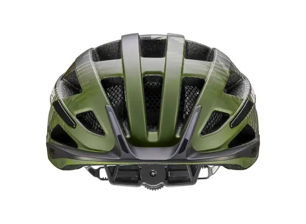 Uvex Air Wing 2 CC kask dziecięcy Dark Olive-Black Matt
