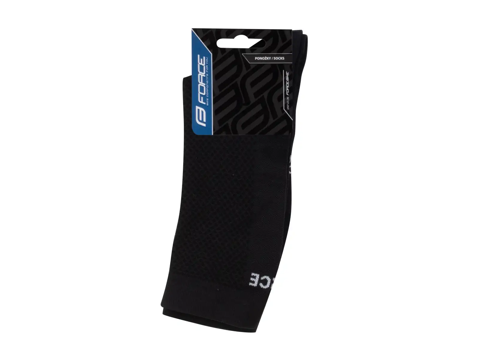 Force Verdone skarpety rowerowe czarna