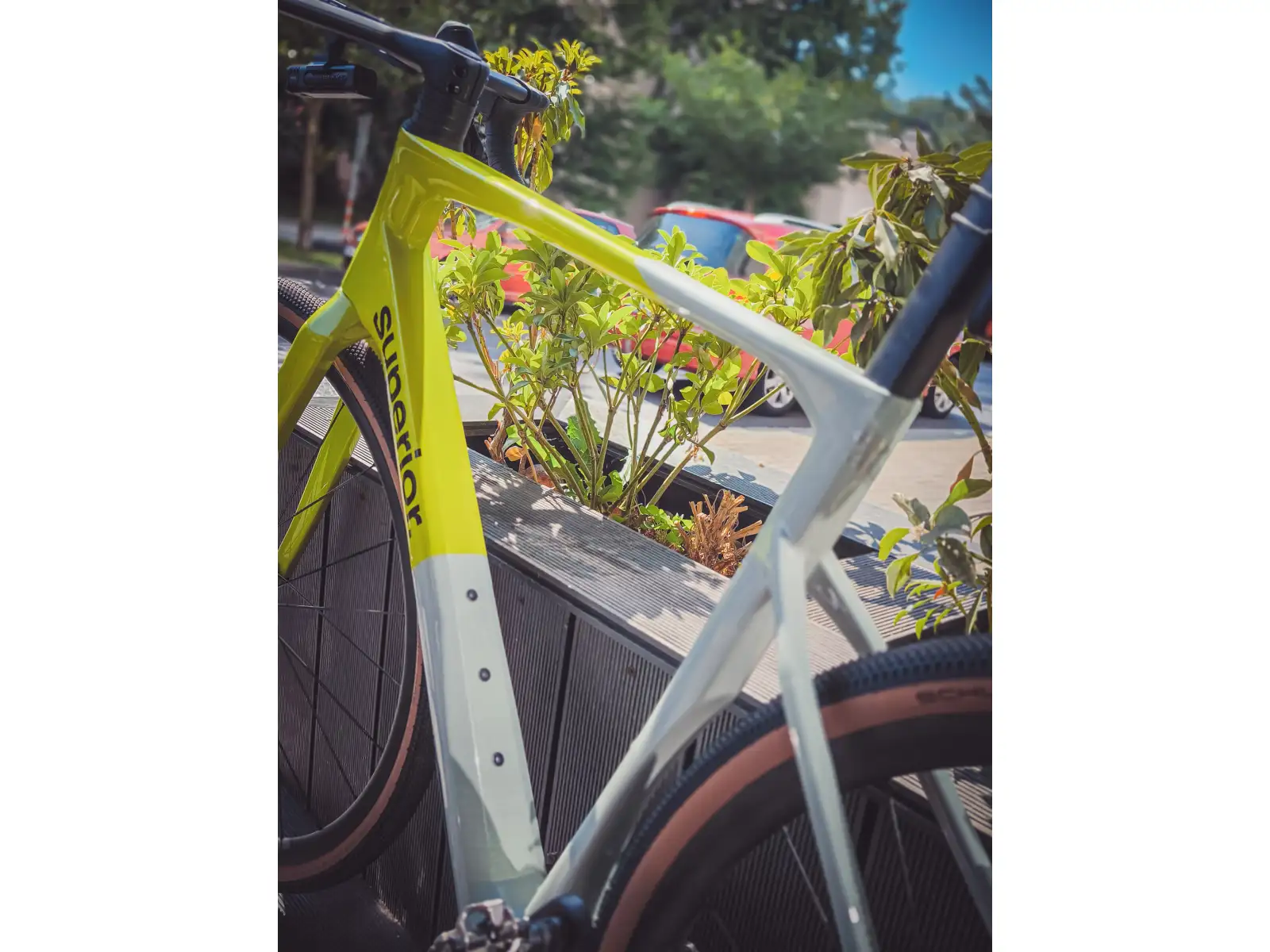 Superior XR 9.7 GR Gloss gravel rower Grey/Racing Yellow