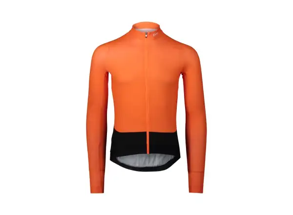 POC Essential Road męska koszulka długi rękaw O Zink Orange