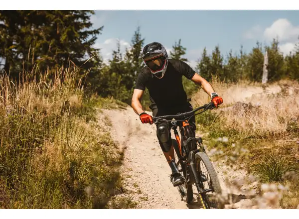 Force MTB Mount męska koszulka z krótkim rękawem czarna