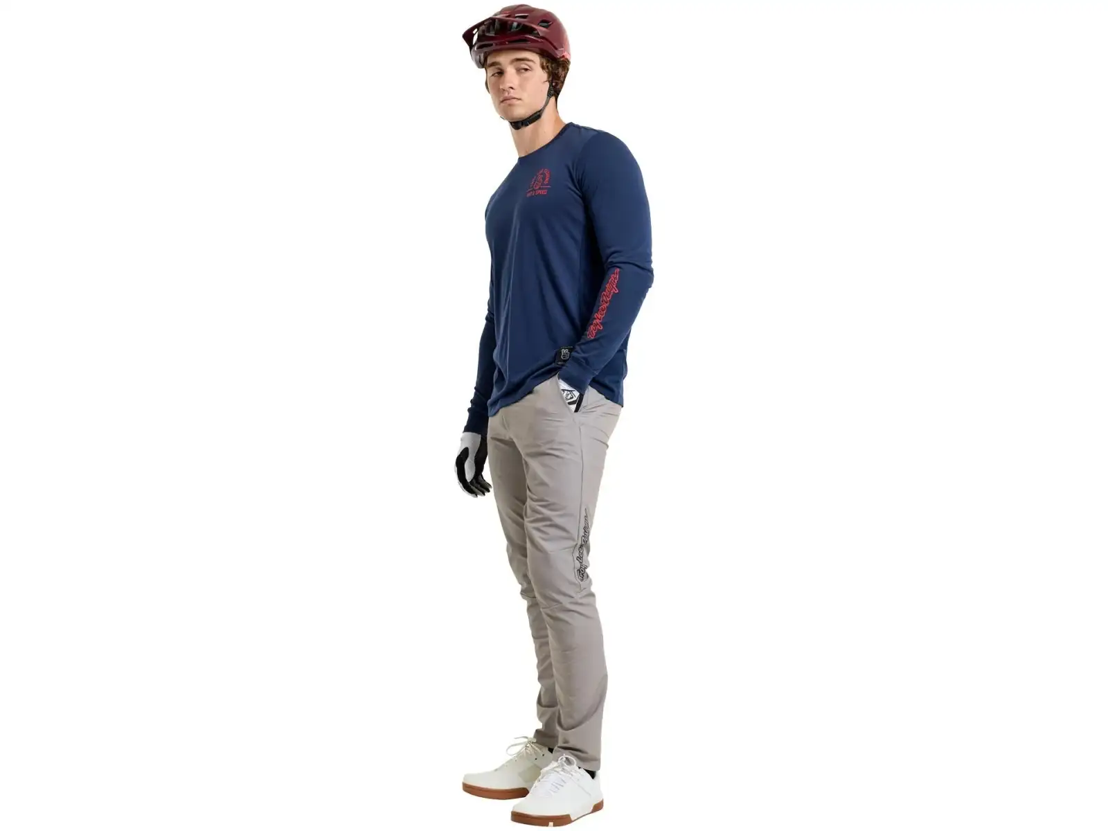 Troy Lee Designs Skyline Ride Tee męska koszulka z długim rękawem Locals Midnight