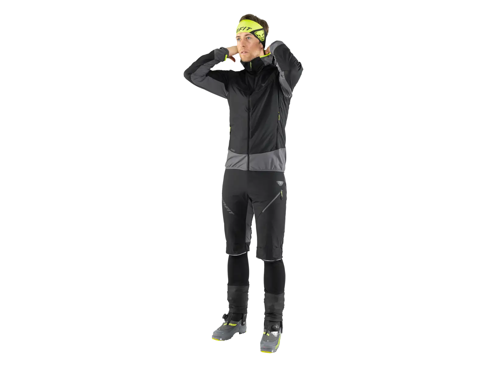 Dynafit Mezzalama Polartec Alpha Overshorts szorty czarne