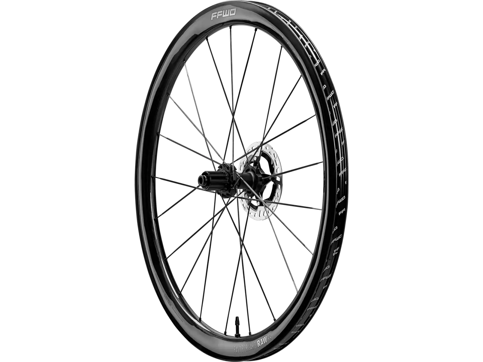 FFWD RAW CS 44 szosowe koła zaplecione Gloss Black