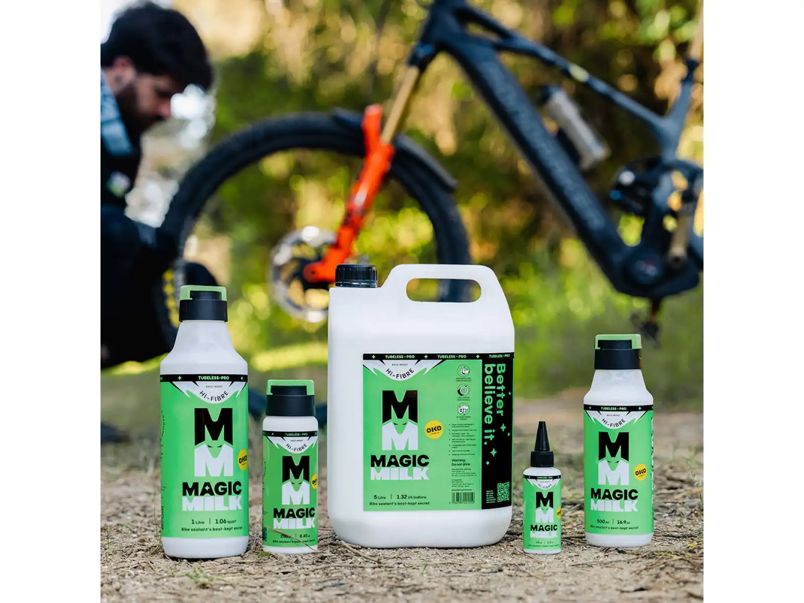 MAGIC MILK uszczelniacz bezdętkowy Hi-Fibre Tubeless Pro 65ml