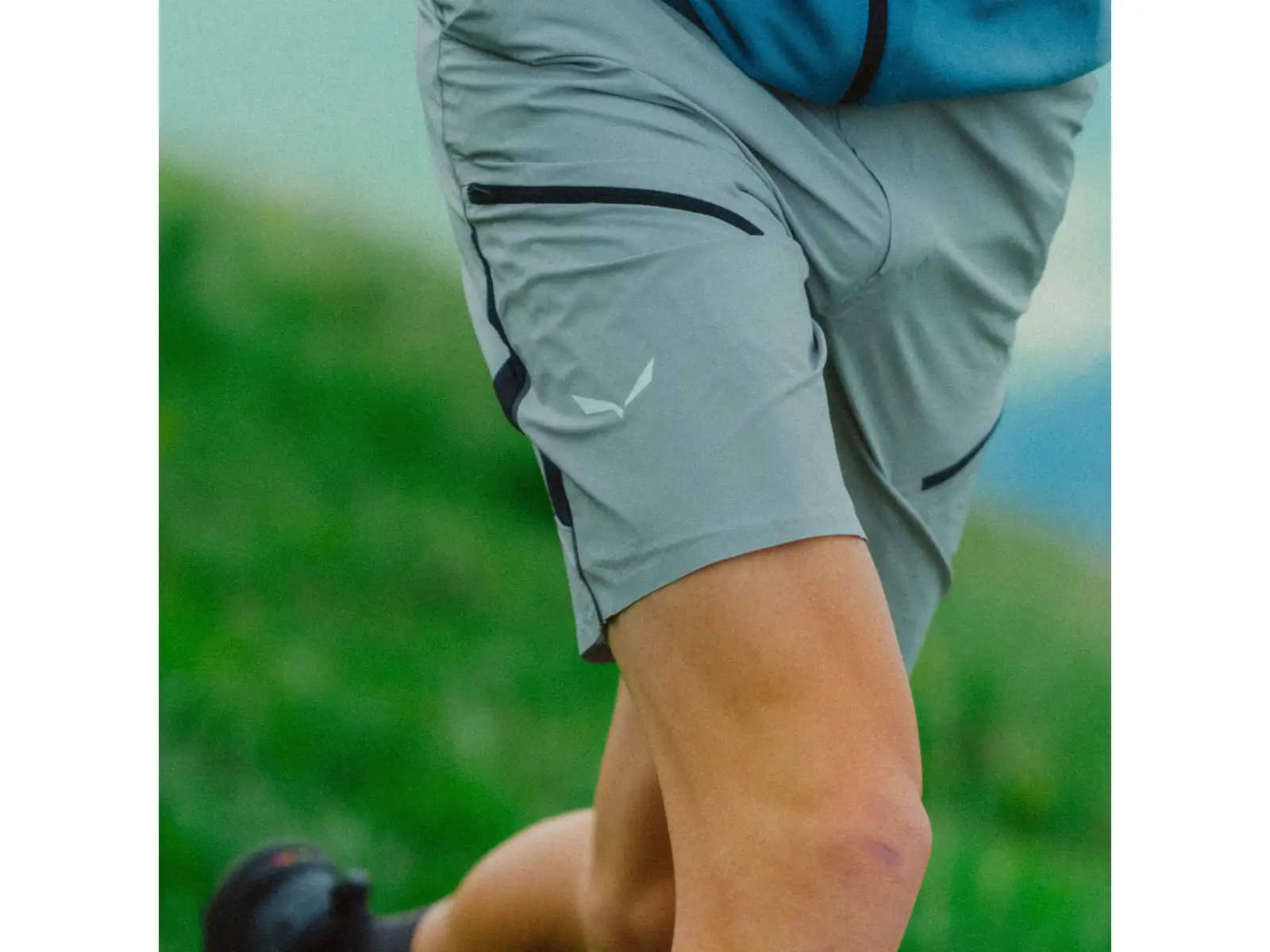 Salewa Pedroc PRO Durastretch Cargo męskie szorty Alloy
