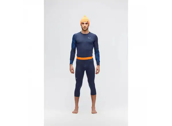 Salewa Cristallo Warm męska koszulka długi rękaw Navy Blazer