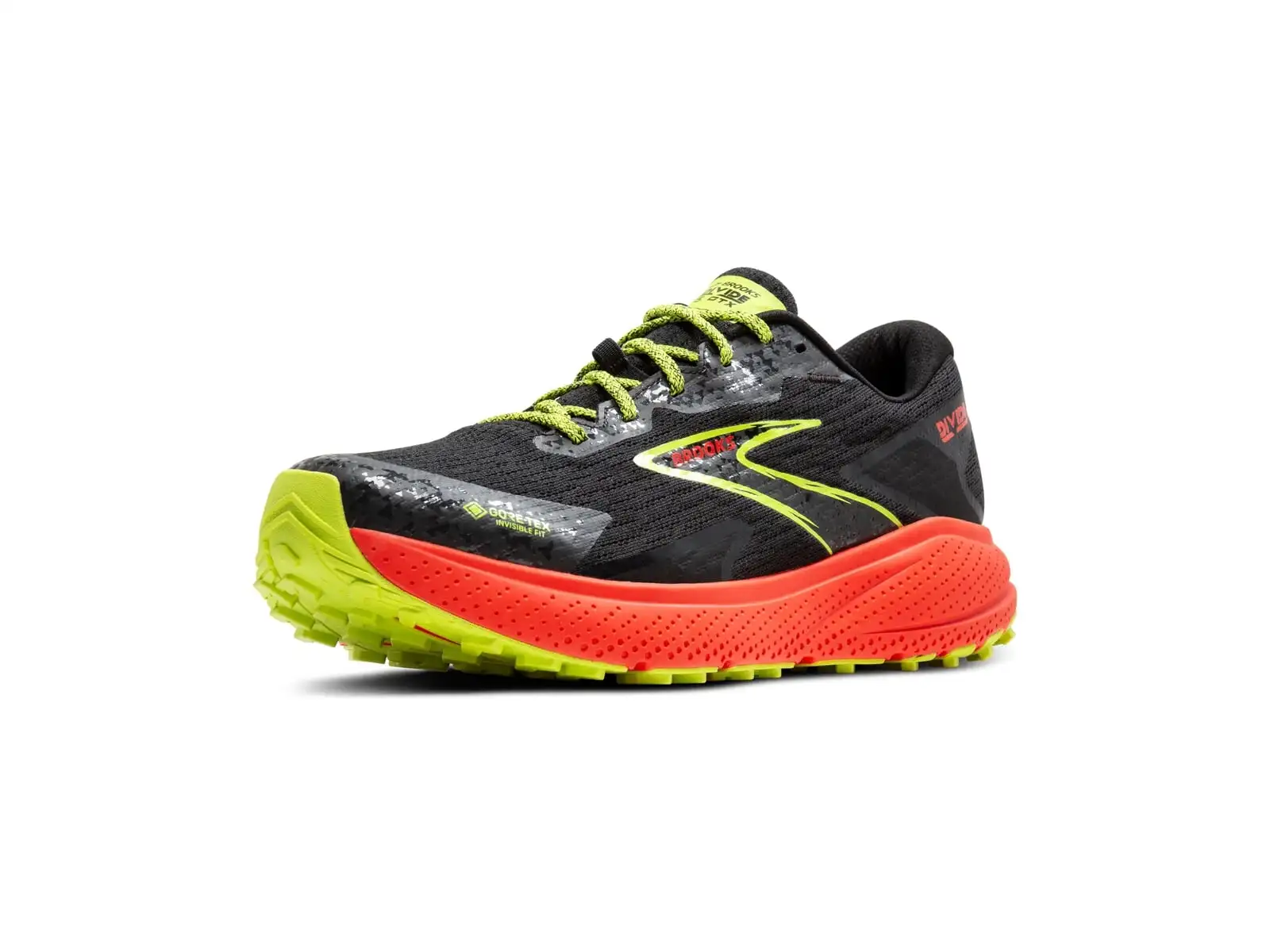 Brooks Divide 5 GTX męskie buty do biegania czerwone