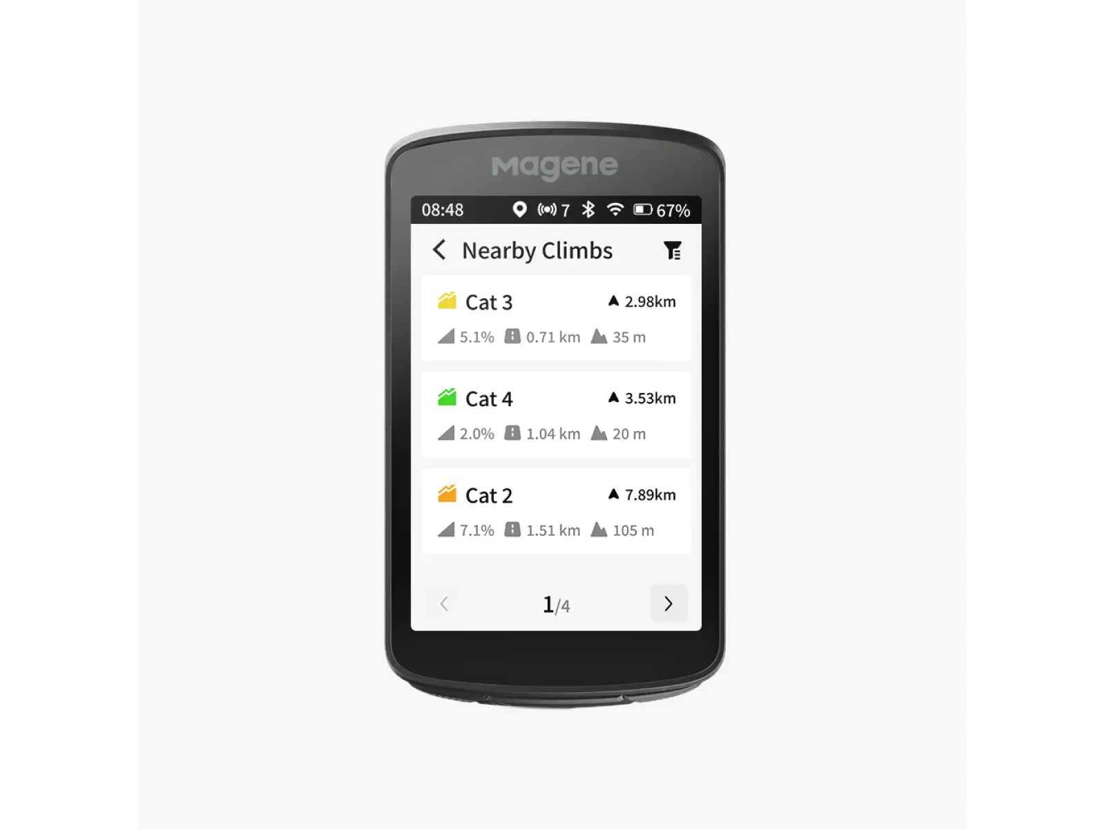 Magene C706 GPS licznik rowerowy