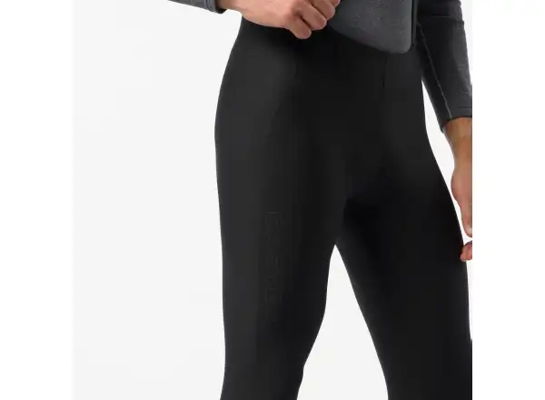 Castelli Sorpasso Pro męskie spodnie na szelkach z wkładką Black