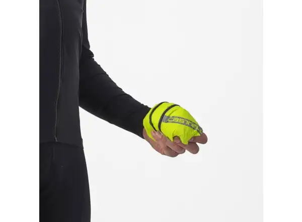 Castelli Squadra Stretch męska kurtka Electric Lime/Dark Grey