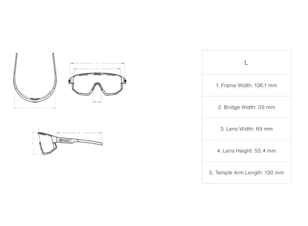 Bliz P002 okulary przeciwsłoneczne Matte White/Nano Optics Nordic Light Coral/Orange Blue Mult