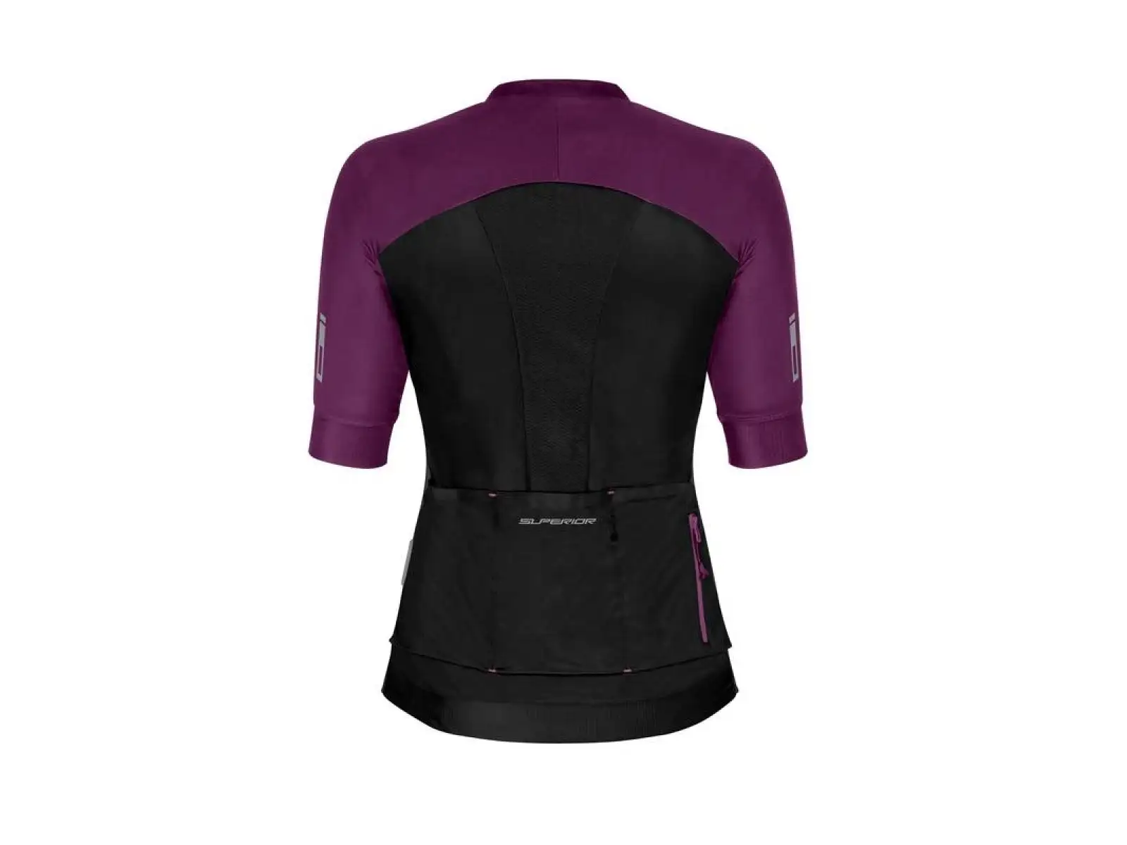 Superior Race damski dres krótki rękaw Carmen Violet