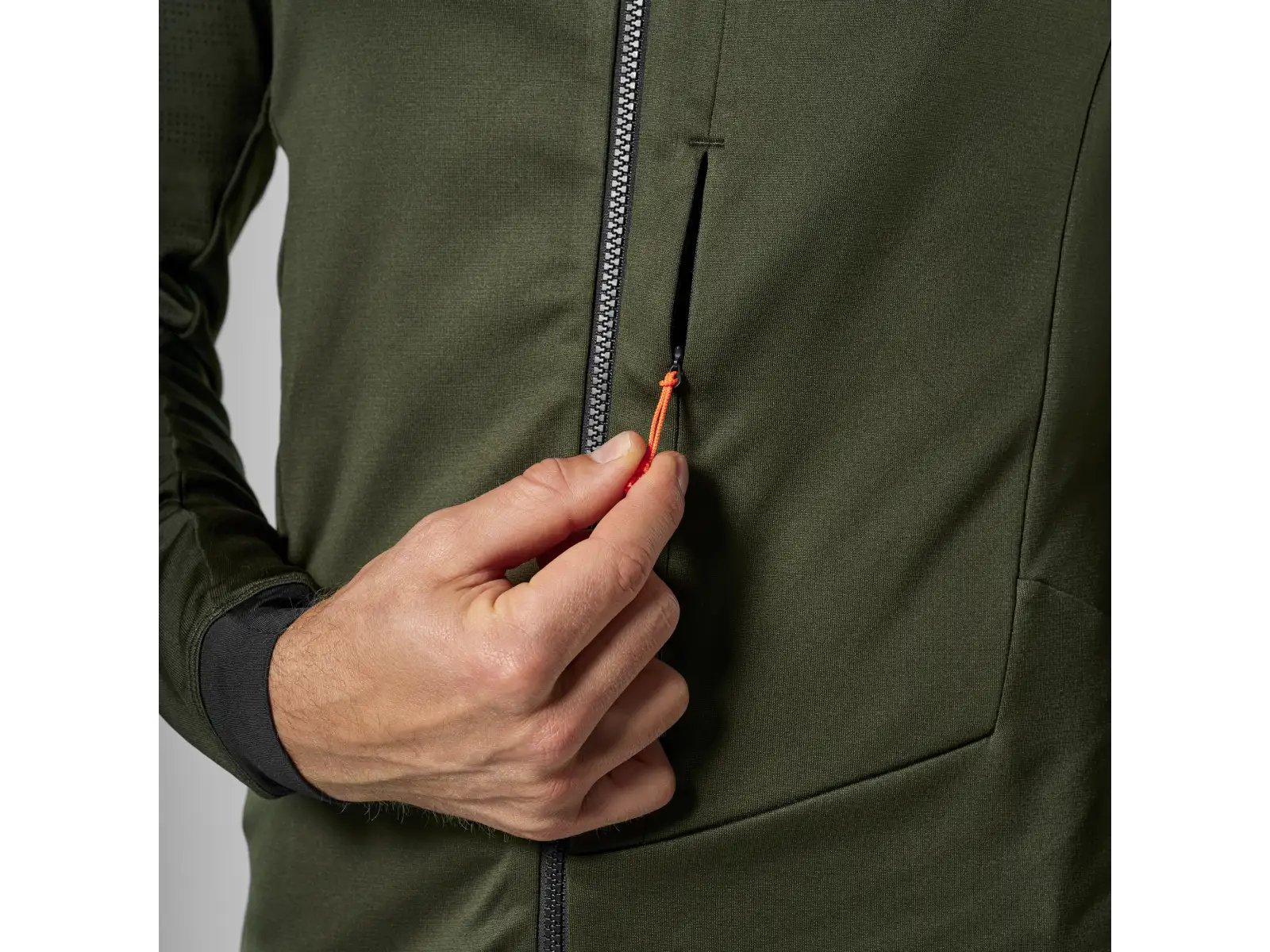 Salewa Sella Crevasse męska bluza Dark Olive