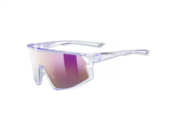 Uvex Skyryse okulary przeciwsłoneczne Clear Purple/Mirror Lavender