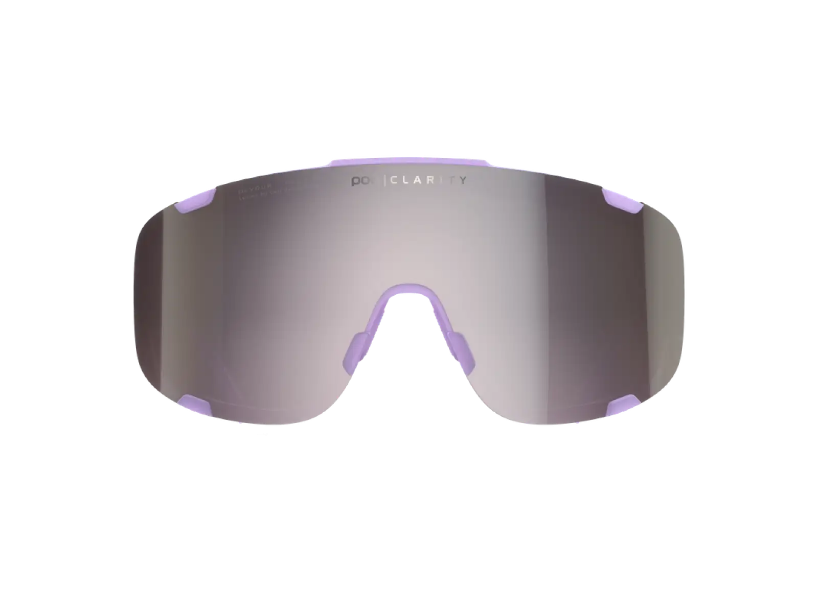 POC Devour okulary rowerowe Sapphire Purple Translucent/Silver Mirror