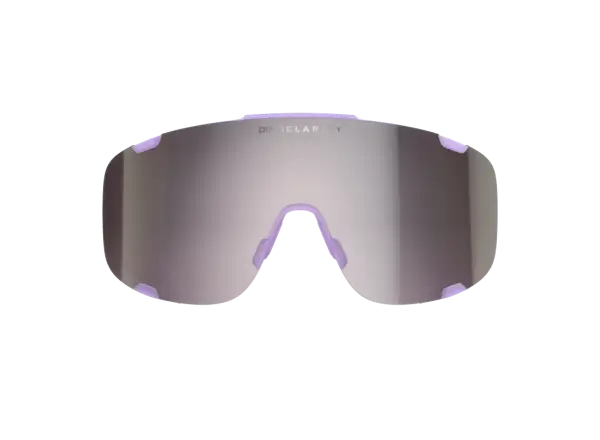 POC Devour okulary rowerowe Sapphire Purple Translucent/Silver Mirror